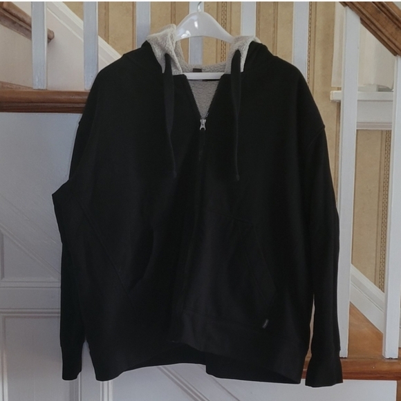 Eddie Bauer Sweaters - EDDIE BAUER Fleece Sweater Hoodie Jacket Size 2XL